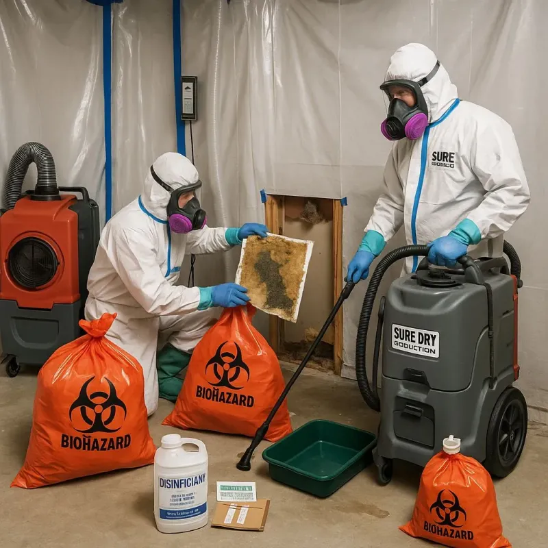 Contaminated Water Handling Protocols process in Priceville, AL