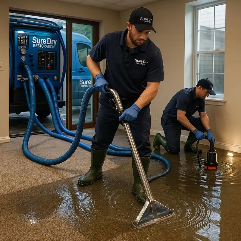 Water Extraction and Removal process in Priceville, AL